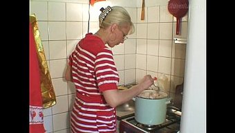 Marcia Takes A Big Cock In Her Kitchen