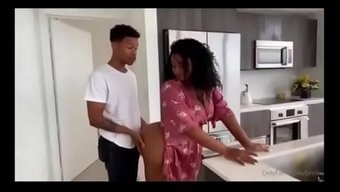 A Man Fucked Hard His Sexy Stepmom, Who Has No Objections