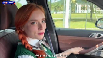 British Student Sucked Off A Stranger In Car, Invited Him Home To Fuck And Fi...