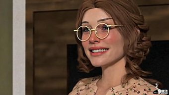 A Horny College Boy Seduces His Uncle'S New Wife, A Hot Nerdy Girl.