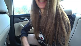 Cabbie Takes Advantage Of Her Flirty Mood For Public Anal