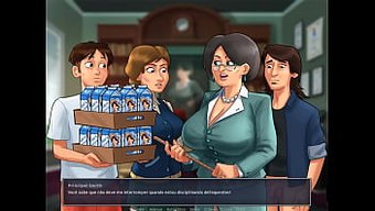 Steamy Cartoon Porn With A Big Natural Tits Milf And An Explosive Cumshot.