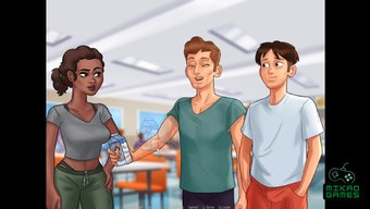 Steamy Cartoon Porn With A Big Natural Tits Milf And An Explosive Cumshot.