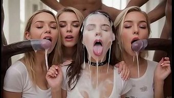 Milk Party With Many Girls, Hot Interracial Action, And Huge Cocks In This Xvideos Face Cumshot Masterpiece.