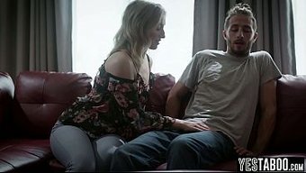 Watch Me Turn A Taboo Visit Into A Rough Hardcore Pov Fuck