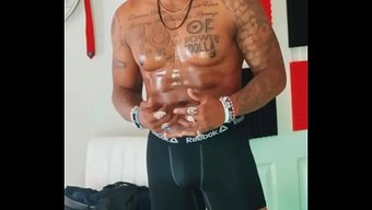 The Goat Of Birmingham Alabama Masturbates His Massive Bbc Until He Comes