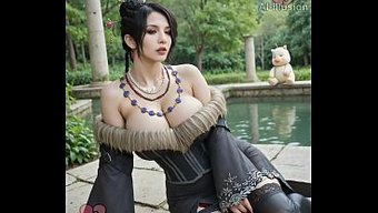 Fantasy With Lulu From Final Fantasy X, Generated By Ai