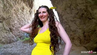 Sabrina, A Busty Teen, Engages In Rough Beach Sex After Being Picked Up For A Hardcore Encounter
