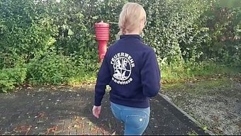 Fireman Stefan Has A Hot Encounter With The Blonde Witch In Public