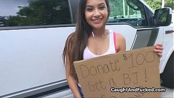 Washing A Car Turns Into A Steamy Encounter With A Stunning Teen