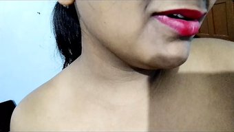 An Indian Girl Flaunts Her Large Breasts While Pleasuring Herself On Camera