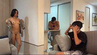 My Husband Doesn'T Suspect A Thing While His Friend Secretly Fucks Me Hard