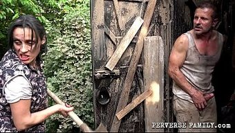 Pervert Family Camp With Brittany Bardot And Intense Action