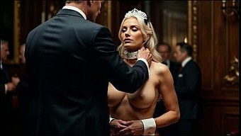A Busty Woman With Huge Natural Boobs Plays With Sex Toys Before Getting Into An Intense Threesome.