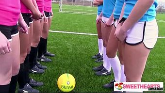 I Play The Sweethearts World Cup Tease With Big Smiles And Hungry Kisses