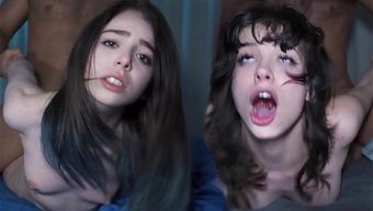 Four Pretty Teens In Doggystyle Sex With Big Cocks