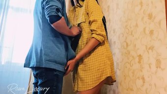 European Babe Gets Seduced And Fucked By A Guy While Her Husband Is At Work