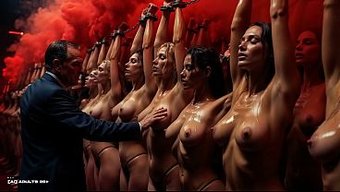Bdsm Inspection Of Slaves At The Obedient Slave Girls Store, A Wild Rave Experience