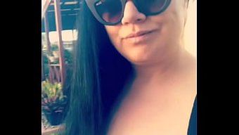 Becky Flaunts Her Ample Natural Breasts To The Neighborhood Peeping Toms