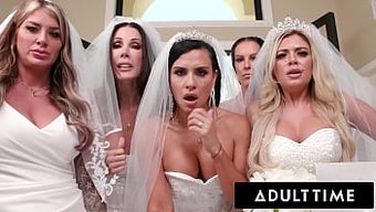 Lolly Dames Directs A Hardcore Scene With A Busty Milf And A Well-Endowed Wedding Planner In A Wild Group Sex Scenario