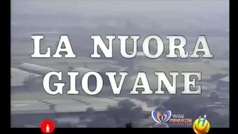 Young Girl From Italy In 1975 Classic Film