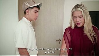 Late In Bed, My Stepmom'S Body Makes Me Lose Control Fast