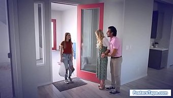 Katie Morgan Dominates As A Milf In A Taboo Threesome With Her Stepson