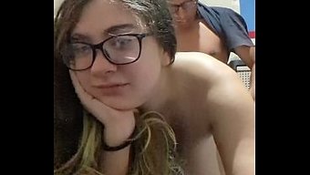 Busty Mature Woman Fucked In Her Asshole During A Live Stream