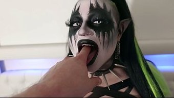 Her Mascara-Smudged Reaction To Deep Finnish Goth Anal