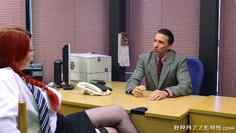 Brazzers: Schoolgirl With Big Tits Gets Anal And Ass Licking