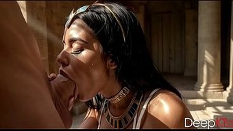 The Sexy Slave Gets On Her Knees To Suck The Master’s Cock