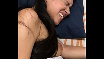 Babe Fucked In Her Pussy And Ass Hole, Receiving A Creampie.