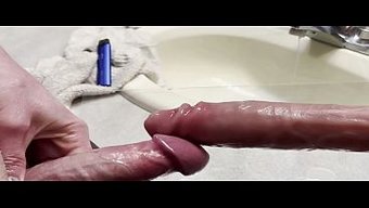 Straight Guy Experiences First-Time Ass Fucking With A Dildo