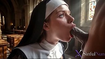 Redheaded Holy Girl Surrenders To Her First Cock Lesson In Church 3d