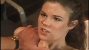A College Coed Gets Her Tight Little Ass Stretched By A Big Cock