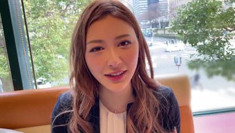 This Is Part 1 Of A Hot Scene Where An Asian Beauty Has Great Legs And Wears A Suit That Enhances Her Beauty. She Is Very Much In Love While Giving A Blowjob To Her Boss.
