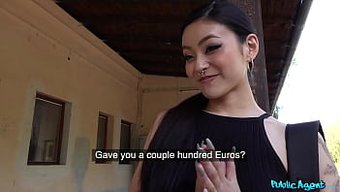 Rae Lil Black Experiences A Public Ejaculation And Orgasm In A Japanese Train Station
