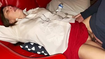 Cuckold Watching Ends With Her Getting Creampied