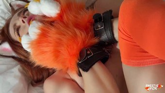 Red Hair Beauty Gets Deep And Hairy Cowgirl Ride