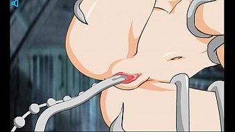 Nova’s Anal Scene In A Hentai Video With Wet Beads