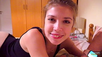 Teen Stepfamily'S Self-Isolation Turns Into Steamy Pussy Fucking Session