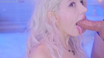 Sloppy Blowjob, Deepthroat, And Anal Action - Cherrycrush'S Ass Teasing Scene