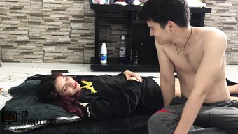 A Mature Woman Offers A Relaxing Massage To Her Stepbrother, Leading To Intimate Sexual Encounters