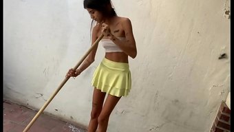 Hot Stepsister Andrea1010 Gets Her Pussy Railed Hard