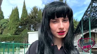 Lucifera, The Angel-Faced Beauty Seeks Hardcore Sex In Lace Underwear.