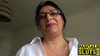 Domination And Rough Sex With A Voluptuous Mature Woman Wearing Glasses