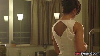 Glamorous Babe Gets Facial And Dp Action In Close-Up Shots