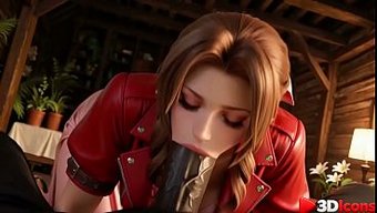 Aerith Gainsborough Gets Her Pussy Filled With Bbc In 3d
