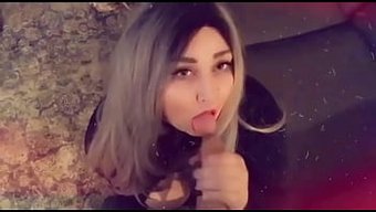 Voluptuous Woman Pleasures Her Tinder Match With Her Large Breasts And Receives A Facial Cumshot