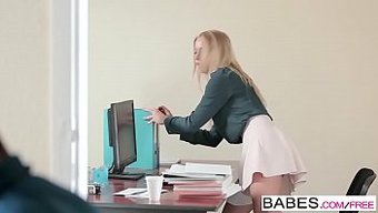 Kiara Lord'S Seductive Office Escapade With Max Fonda And Kristof Cale